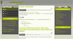 Desktop Screenshot of blog.pagansoft.de