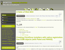 Tablet Screenshot of blog.pagansoft.de